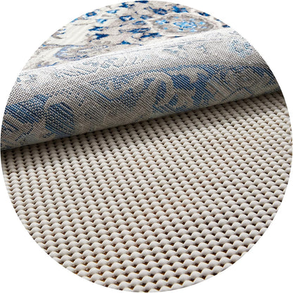 Veken 4 Ft Round Rug Pad Gripper - Non-Slip Area Rug Pads for Hardwood & Tile Floors