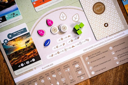 Inside Up Games Earth: Abundance Expansion | Board Game Expansion | Ecosystem Building Card Drafting Action Selection | 1 to 6 Players | 45-90 Minute Playtime | Ages 13+