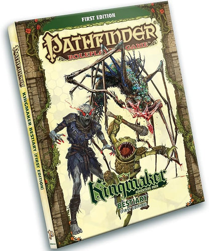 Pathfinder Kingmaker Bestiary Hardcover - 200+ Monsters NPCs &amp Conversion Rules for First Edition Tabletop RPG