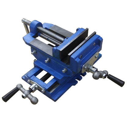 HFS(R) 2 Way 4-Inch Drill Press X-Y Compound Vise Cross Slide Mill