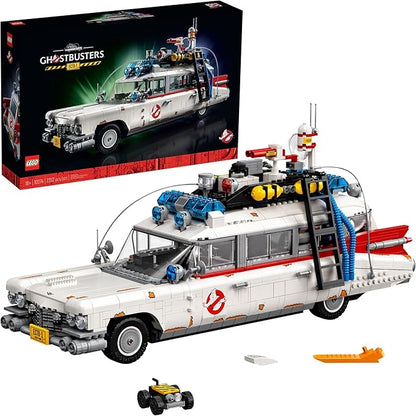 LEGO Icons Ghostbusters ECTO-1 10274 Car Kit Large Set for Adults Gift Idea for Men Women Her Him Collectable Model for Display Nostalgic Home Décor