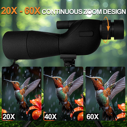 Monocular Telescope with Tripod,Bird Watching Gifts for Men and Nature Lovers - Outdoor Nature Exploration & Stargazing, Birthday Gifts for Father, Graduation Gifts for Teens