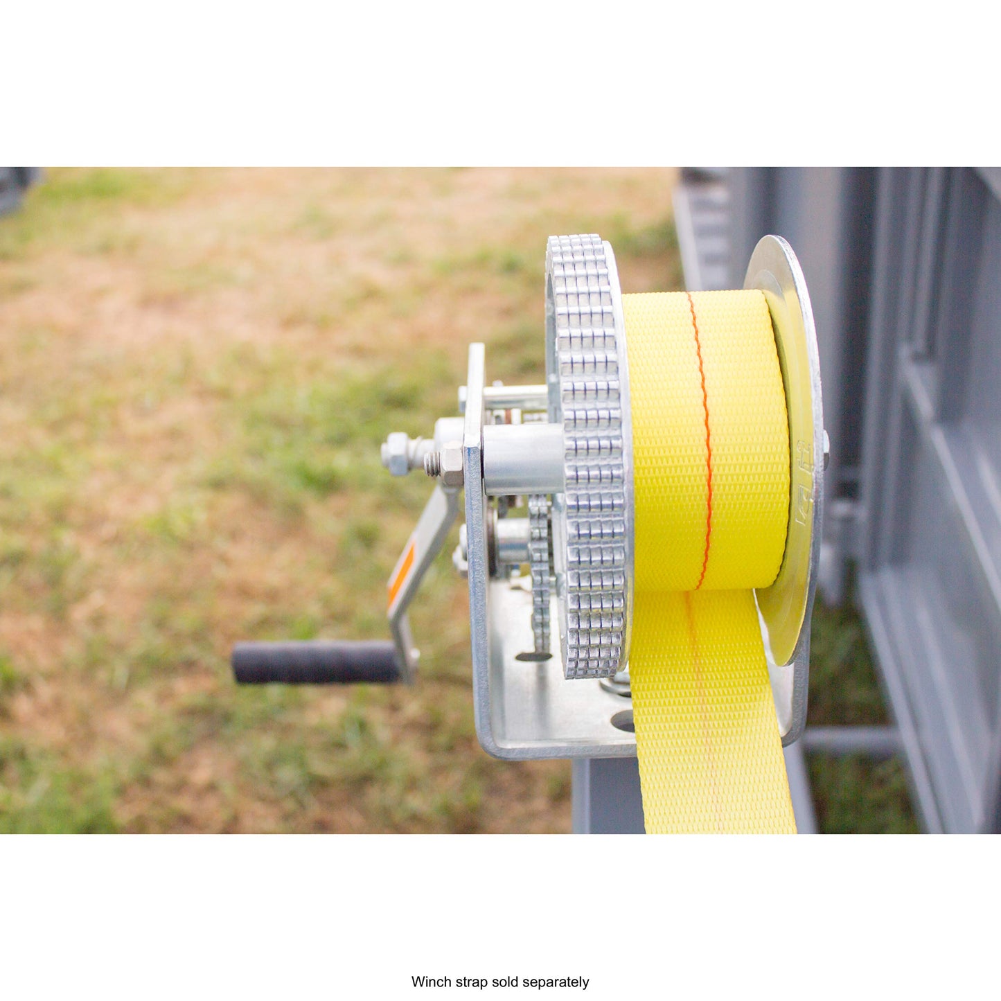 Dutton-Lainson Company - Brake Winch - 350 to 2500 lb Capacity - Rust-Resistant and Power Coated Finish for Heavy Equipment, Hauling and Lifting Operations - Made in USA