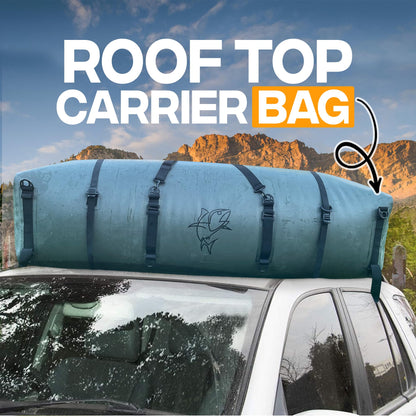 Extra Large Waterproof Duffel Bag - Heavy Duty Fishing Gear Bag - Outdoor Travel, Camping, Kayaking, Gym Bag with Reinforced Straps & Anti-Slip Base (60"L x20"H x25"W)