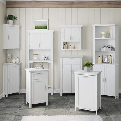 RiverRidge Somerset Two-Door Floor Cabinet, White