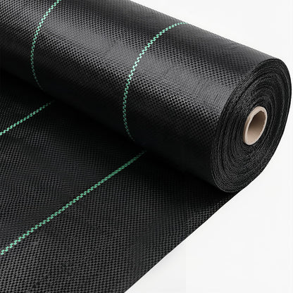 13x120ft Driveway Fabric, 5.2OZ Commercial Weed Barrier Fabric Heavy Duty Landscape Fabric, Weed Fabric, Weed Blocker Fabric for Garden Weed Barrier, Road Fabric Construction Project, Erosion Control