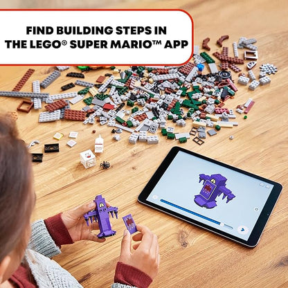 LEGO Super Mario Luigi’s Mansion Entryway Expansion Set 71399 Building Kit Collectible Toy for Kids Aged 7 and up (504 Pieces)