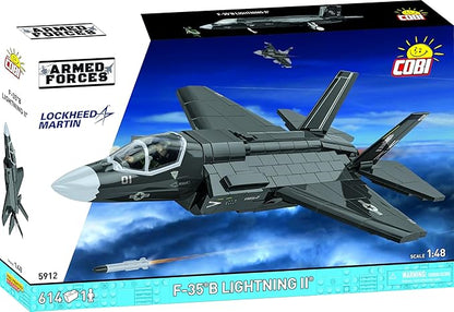 COBI Armed Forces F-35B Lightning II 1:48 Scale Building Set 614 Pieces