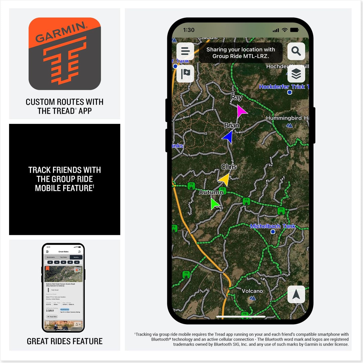 Garmin zūmo® XT3, 6” Rugged Motorcycle GPS, Lean Angles, Custom Route Planning, Adventurous Navigation, Group Rides, Garmin Performance Package Plan Option for Drag Racing Timer and Lap time Review