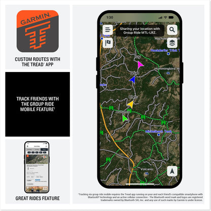 Garmin zūmo® XT3, 6” Rugged Motorcycle GPS, Lean Angles, Custom Route Planning, Adventurous Navigation, Group Rides, Garmin Performance Package Plan Option for Drag Racing Timer and Lap time Review