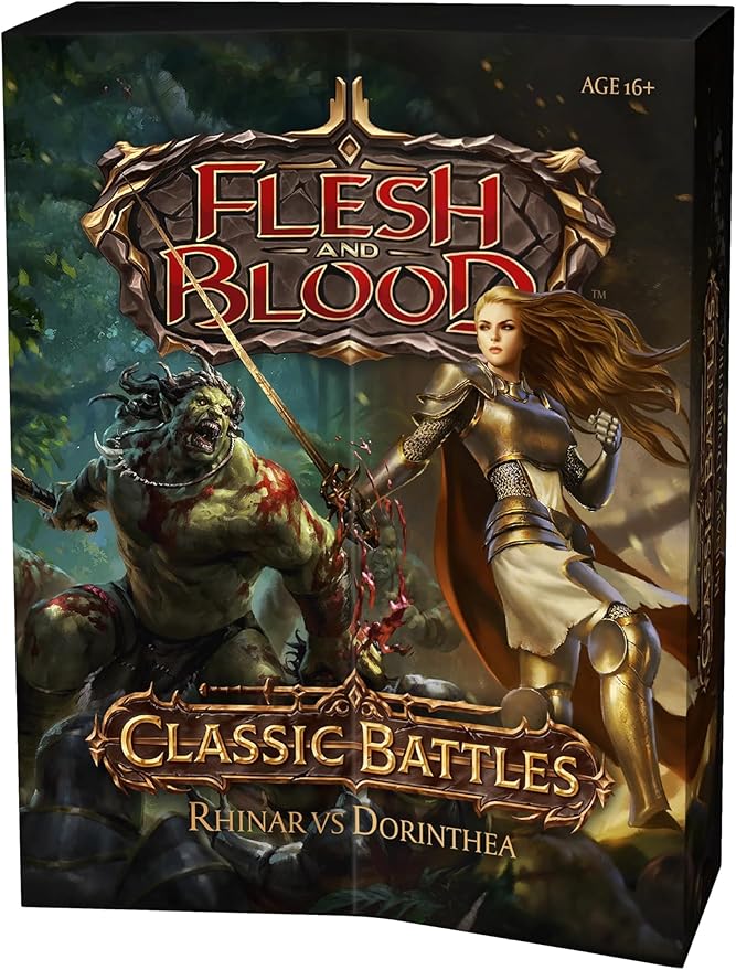Flesh and Blood Classic Battles Rhinar VS Dorinthea