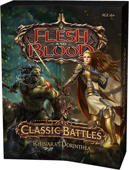 Flesh and Blood Classic Battles Rhinar VS Dorinthea