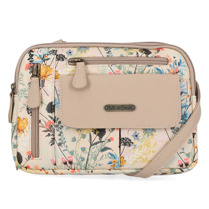 MultiSac Zippy Triple Compartment Crossbody Bag