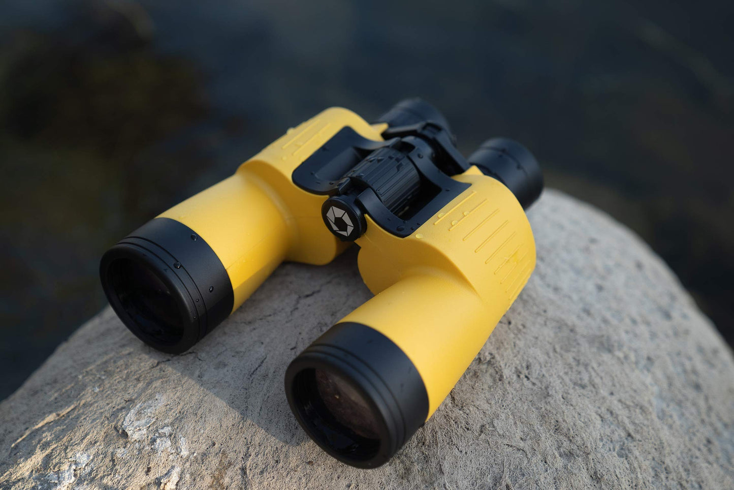 Barska AB12738 Floatmaster 7x50 Waterproof Floating Marine Binoculars for Boating, Hunting, Fishing, Sports, etc, Yellow