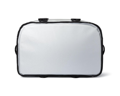 AO Coolers Stow-N-Go Carbon Soft Cooler, Low-Profile, Leakproof with High-Density Insulation, Holds Ice for 24 Hours, Silver, 38-Can