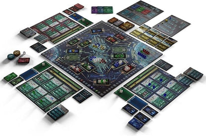 Dead Alive Games: Lunar Rush - Standard Edition - Euro-Style Board Game Moon &amp Space Resource Management Worker Placement Ages 14+ 1-4 Players