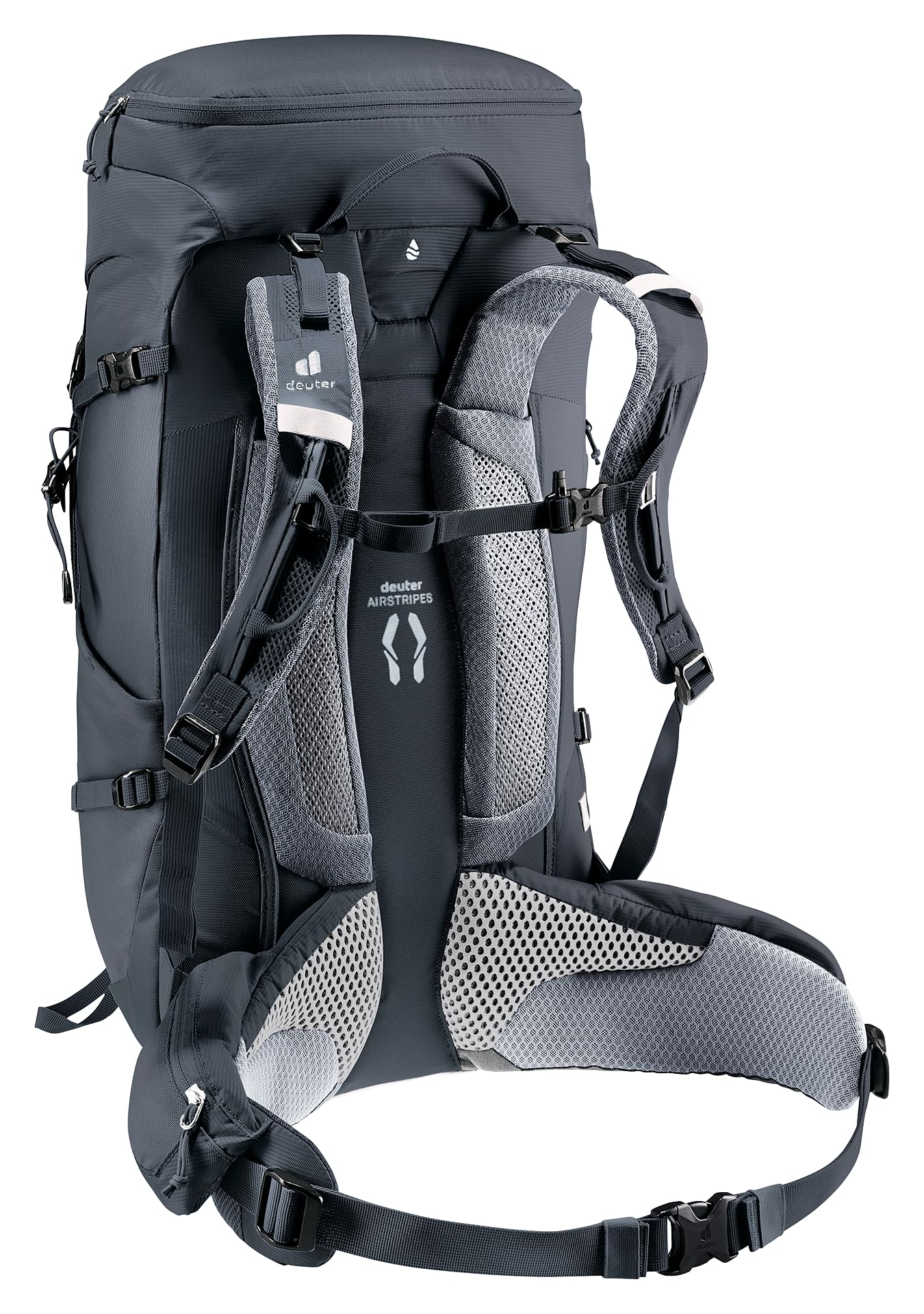 Deuter Women’s Trail Pro 34L SL Backpack I Day Pack for Hiking, Multi-Day Tours & Trekking - Black