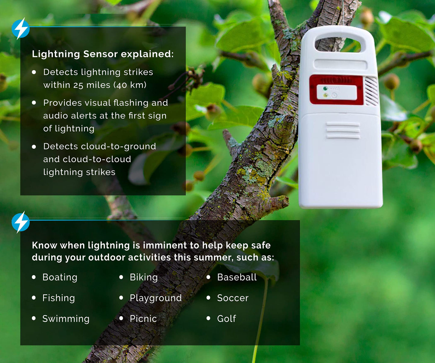 AcuRite Iris Wireless Weather Station with HD Direct-to-Wi-Fi Display, Lightning Sensor, Indoor/Outdoor Temperature and Humidity, Wind Speed/Direction, Rain Gauge, and Barometer (01532M), White