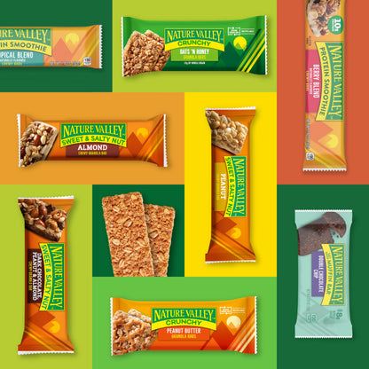 Nature Valley Crispy Creamy Wafer Bars, Strawberry, Whole Grain, 5 Bars, 6.5 oz