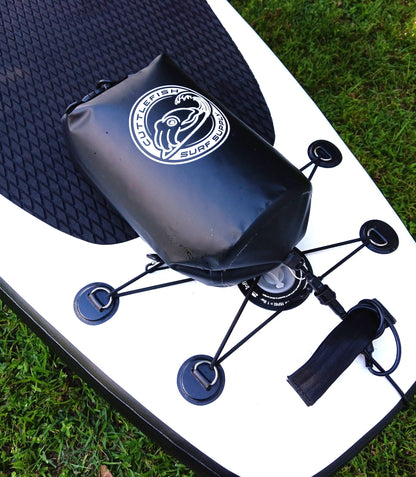 CuttleJet Mini V2 - Stand Up Paddle Board Motor Electric Fin Kit with 10L Waterproof Battery Bag and Wireless Remote Control - Cuttlefish Surf Supply