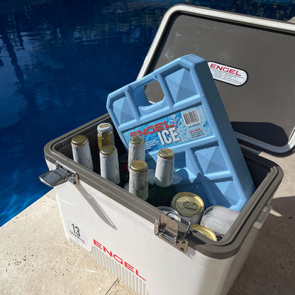 Engel UC19 19qt Leak-Proof, Air Tight, Drybox Cooler and 32°F Cooler Packs for Boating, Camping, Fishing, Hiking & Food Storage