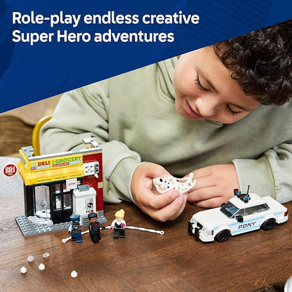 LEGO Marvel Spider-Verse Miles Morales vs. The Spot Building Toy Set - Marvel Superhero Toy for Kids Boys and Girls Ages 9+ - with 4 Minifigures - Gift Idea for Birthday - 76311