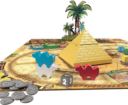 Camel Up (Second Edition) - Exciting Camel-Racing Betting Strategy Game! Fun Family Game for Kids &amp Adults Ages 8+ 3-8 Players 30-45 Minute Playtime Made by Eggertspiele