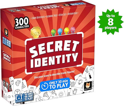 R&ampR Games Secret Identity Perfect Party Game for Adults and Kids Ideal for Family Night