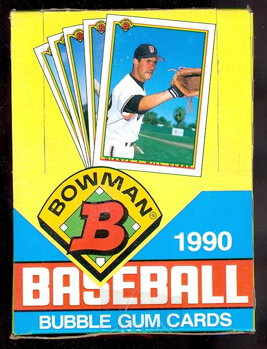 1990 Bowman Baseball Wax Pack Box Sammy Sosa Rookie Card Set RC