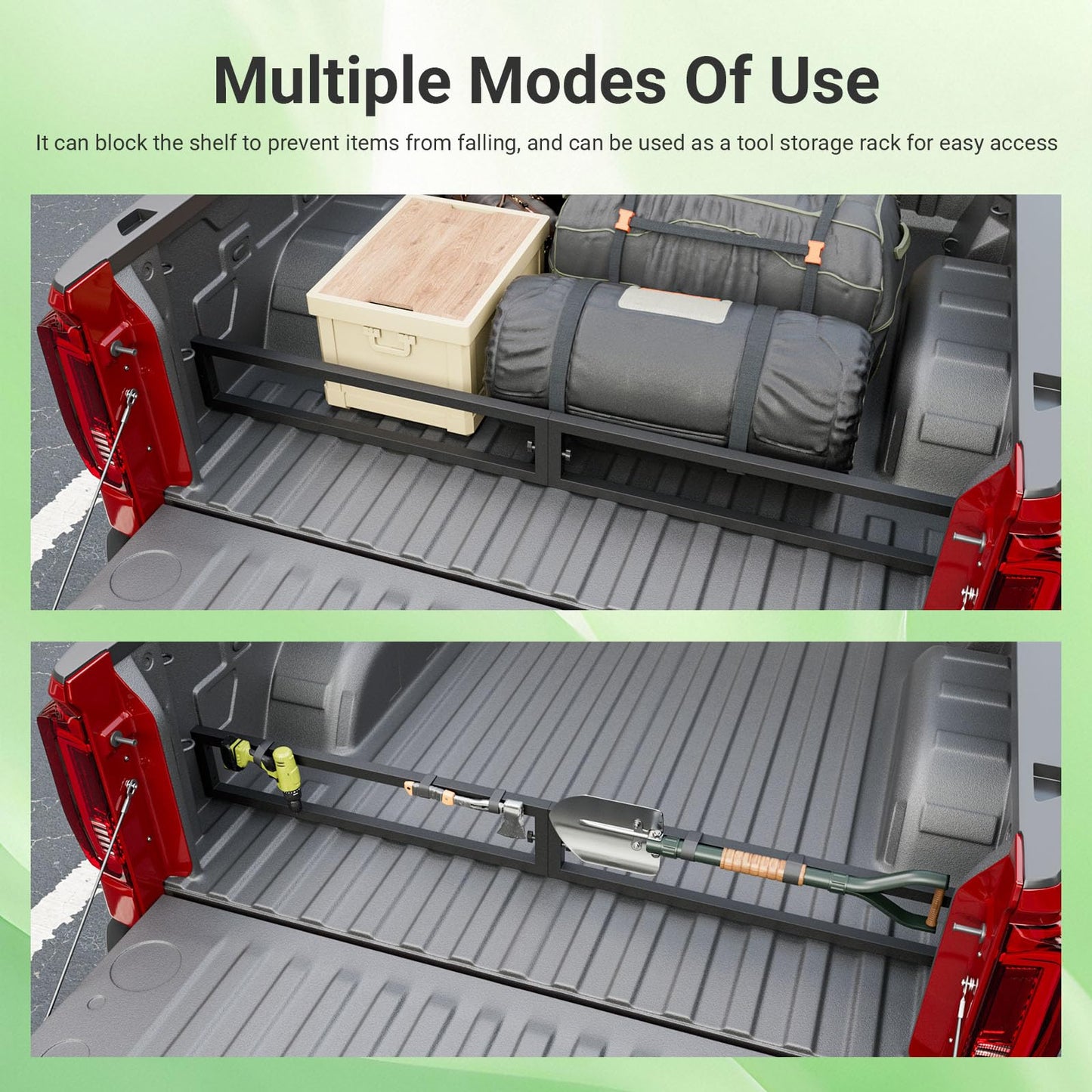 SZYANG Truck Bed Divider Compatible with 2019-2026 Chevy Silverado GMC Sierra 1500 Truck Bed Organizer Cargo Manager Replacement for 19-26 Chevy Silverado Accessories