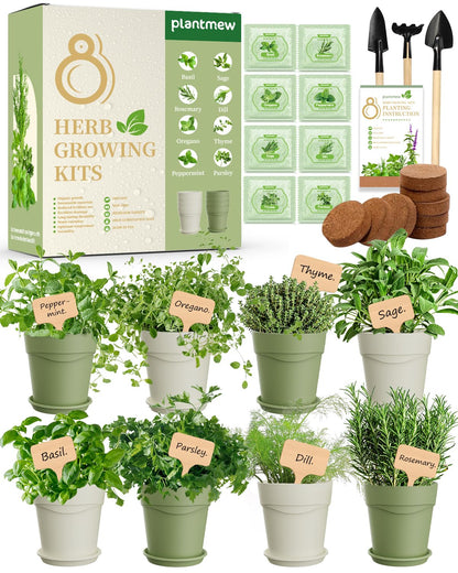8 Herb Garden Kit - Perfect Gifts for Women