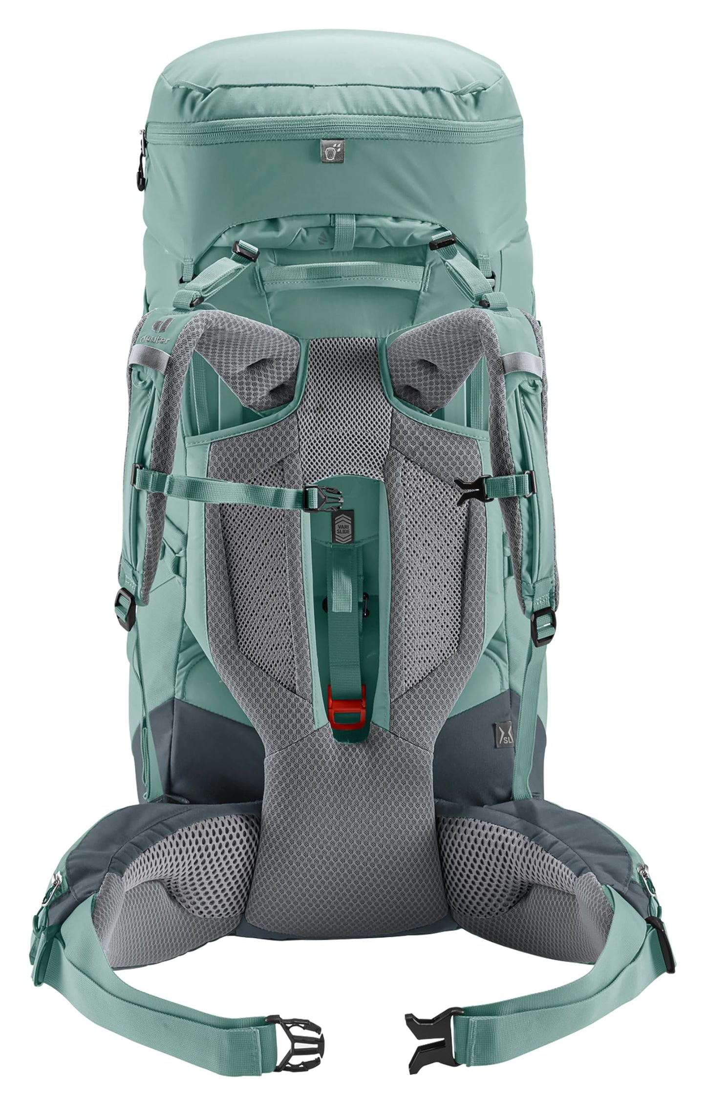 Deuter Women's Aircontact Core 45+10L SL Hiking Backpack - Jade-Graphite