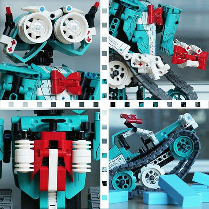 APP/Remote Control STEM Building Kits for Kids Ages 8-12 - 3 in 1 RC Robot Car Toys 440 Pcs Educational Science Projects Gift Ideas for Boys Girls