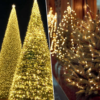 Twinkle Fairy Lights - 33ft 100 LED Waterproof String Lights with Remote & Timer | Warm White for Bedroom, Party & Christmas Decor