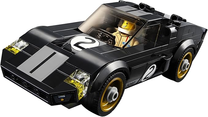 LEGO Speed Champions 6175279 2016 GT &amp 1966 Ford Gt40 75881 Building Kit (366 Piece) Multi