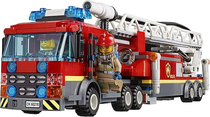 LEGO City Downtown Fire Brigade 60216 Building Kit (943 Pieces)
