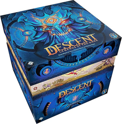 Asmodee Descent: Legends of The Dark Board Game - Epic Dungeon-Crawling Adventure Cooperative Strategy Game for Kids &amp Adults Ages 14+ 1-4 Players 3-4 Hour Playtime