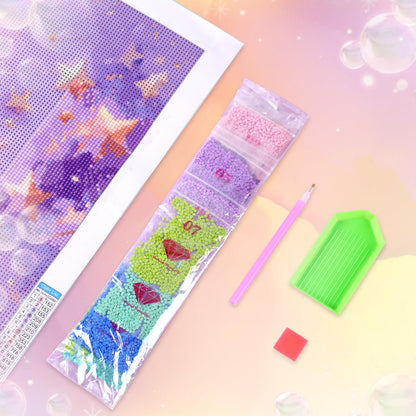 HMDIIMGE Two Disco Ball Diamond Painting Art Kit for Adults DIY Diamond Art Painting Full Drill Round Gem Art for Crafts Wall Decor 12x16 Inch