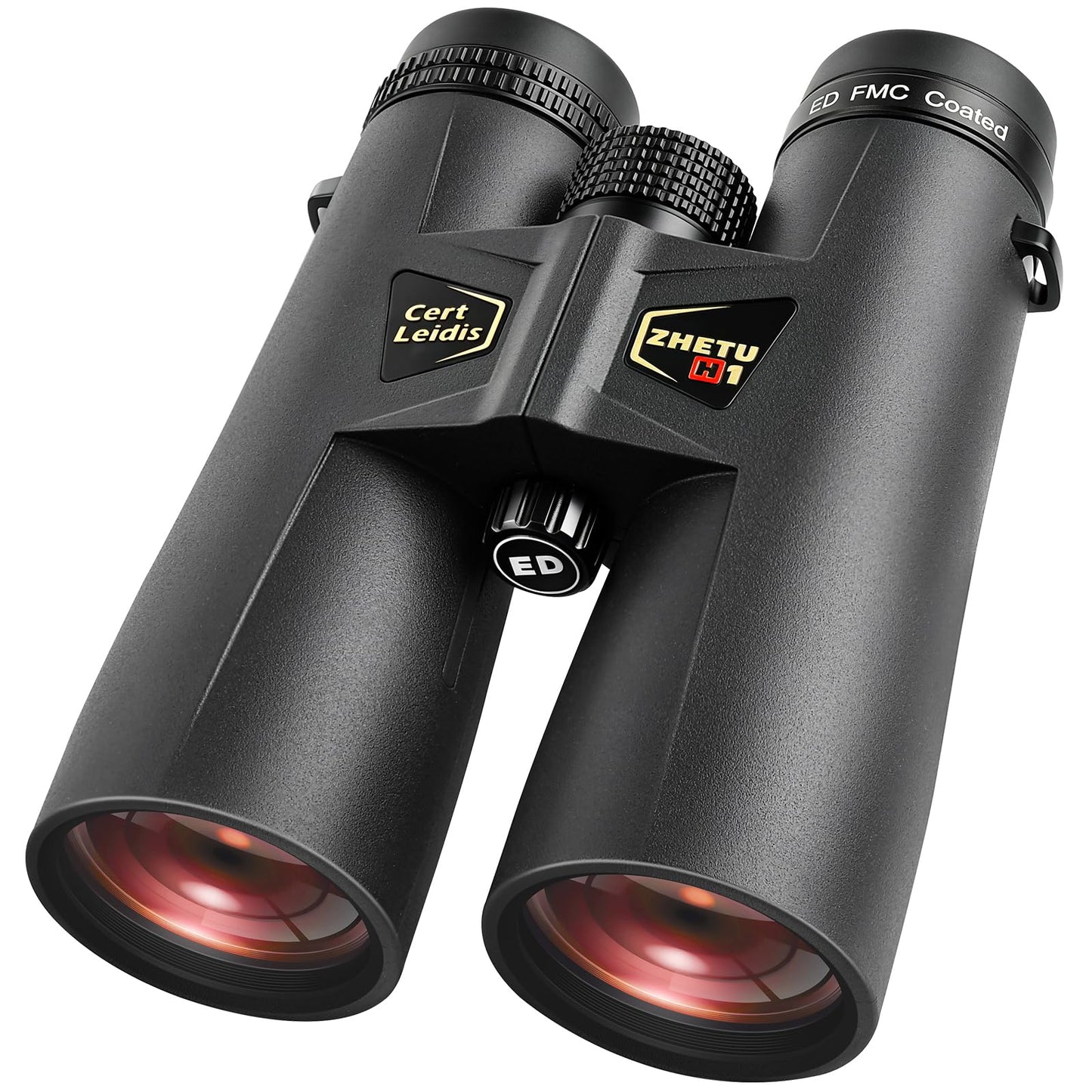 ED 10x50 Professional Binoculars for Adults High Powered, Fully Multi-Coated Lenses, Super Bright BAK4 Prism Waterproof Compact Binoculars for Bird Watching Hunting Stargazing Hiking Cruise Travel