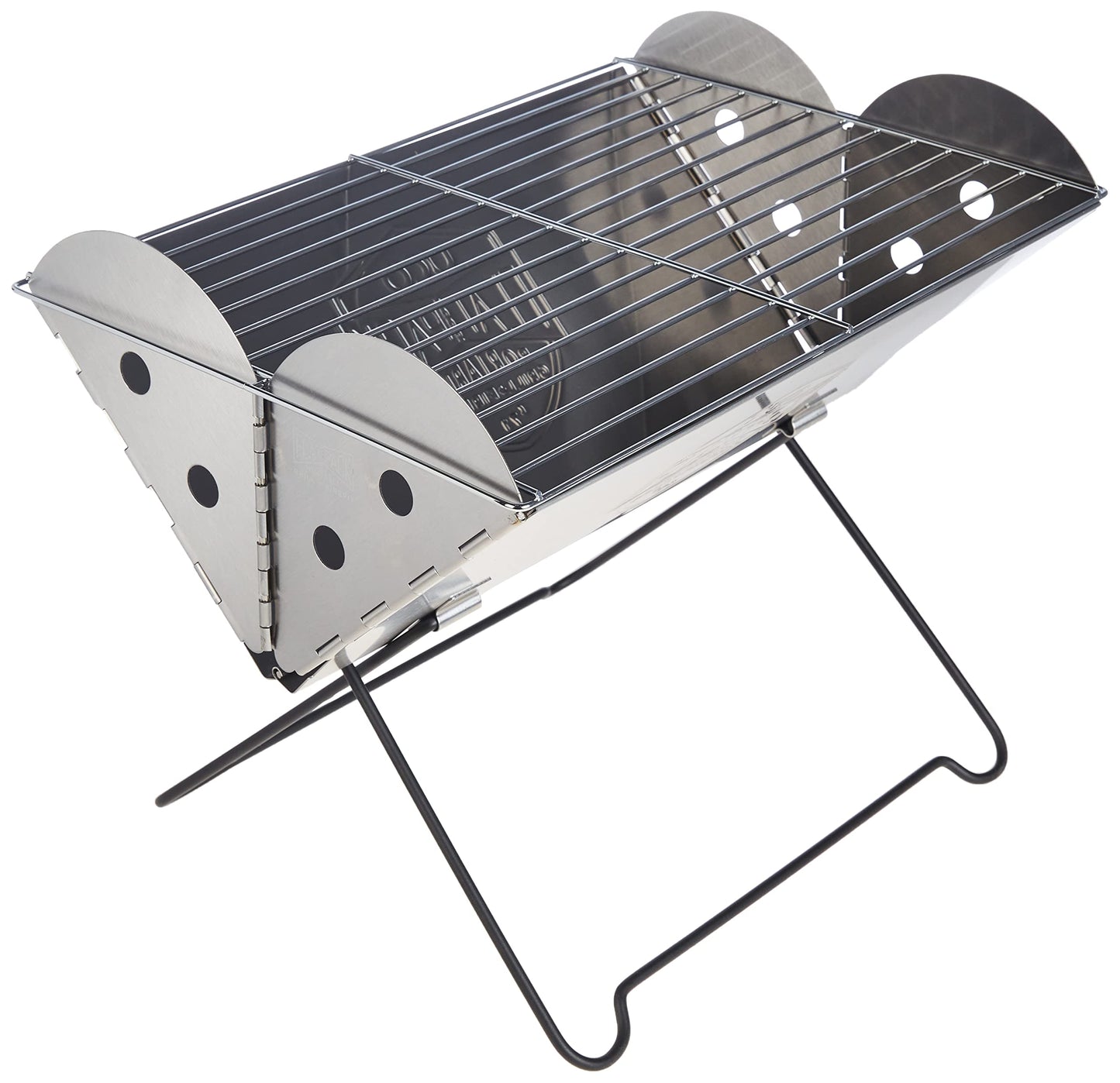 UCO Flatpack Stainless Steel Portable Grill and Portable Fire Pit