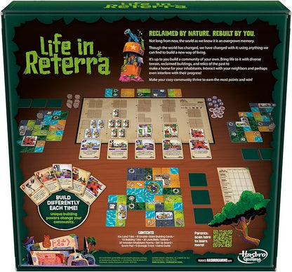 Life in Reterra Strategy Board Game | A Community (Re) Building Game | Ages 10+ | 2 to 4 Players | 35 Mins. Avg. | Games for Adults &amp Families