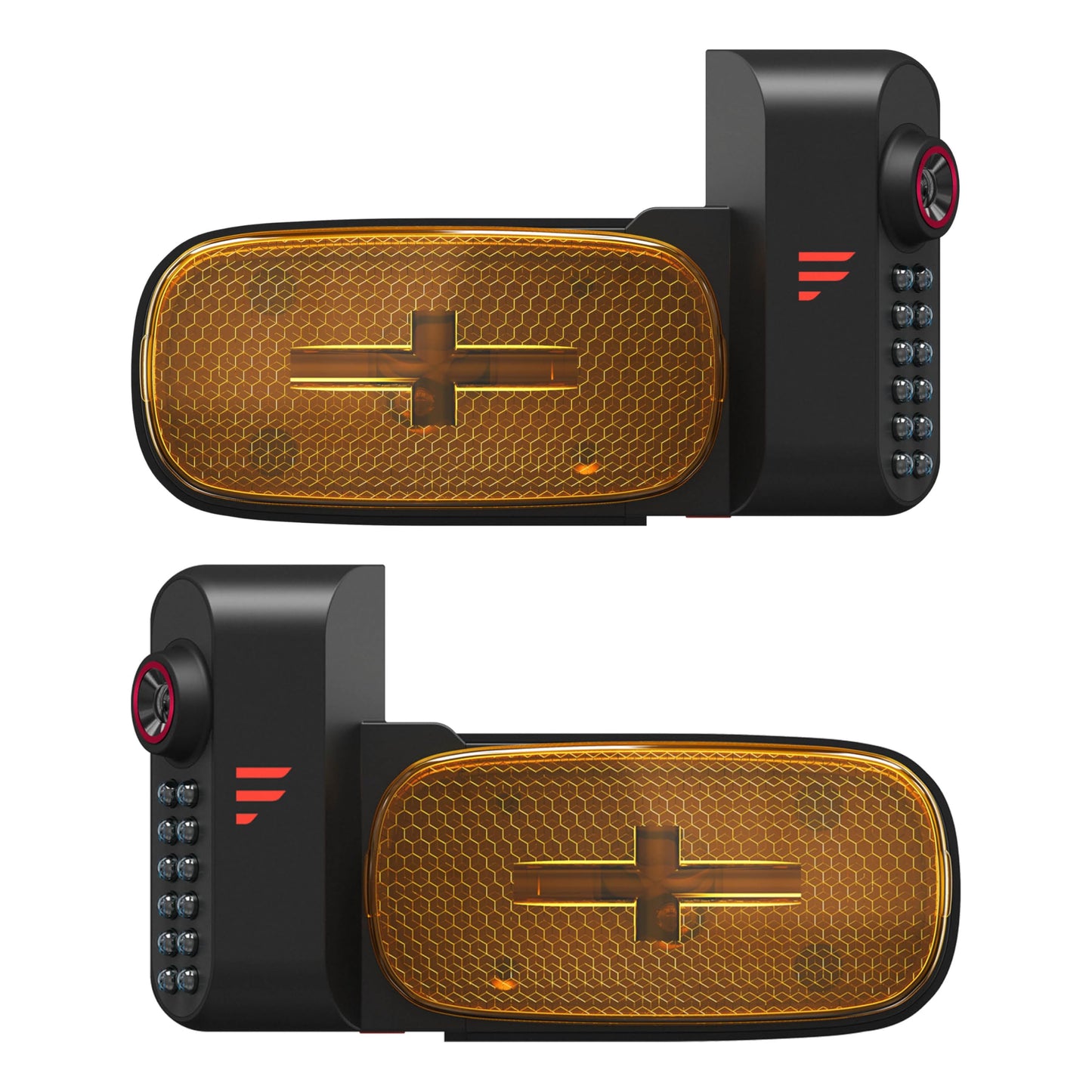 Furrion Vision S+ RV Observation System with Left/Right Side Cameras, Infrared Night Vision, 65-Degree Wide Viewing Angle - FCEFDTASH