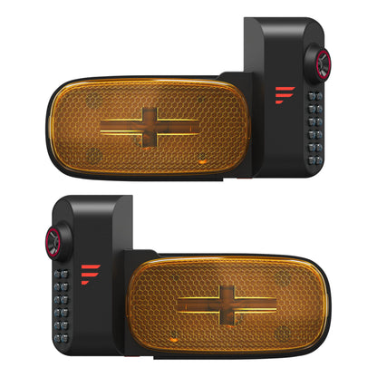 Furrion Vision S+ RV Observation System with Left/Right Side Cameras, Infrared Night Vision, 65-Degree Wide Viewing Angle - FCEFDTASH