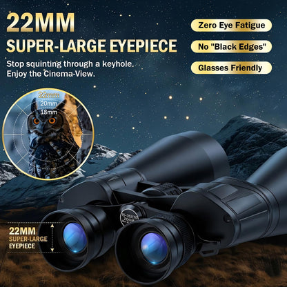 Sogries Binoculars for Adults High Powered, 10x35 HD Binoculars with 70MM Large Objective Lens, BAK4 Prism & FMC Optics for Bird Watching, Stargazing, Hunting & Travel