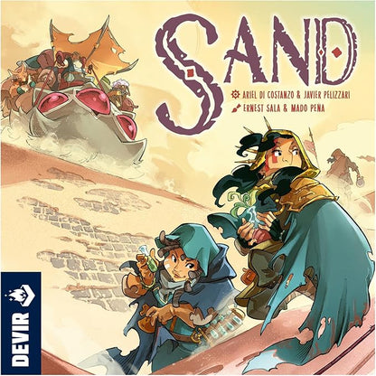 Sand by Devir Strategy Board Game for 1 to 4 Players and Ages 14+