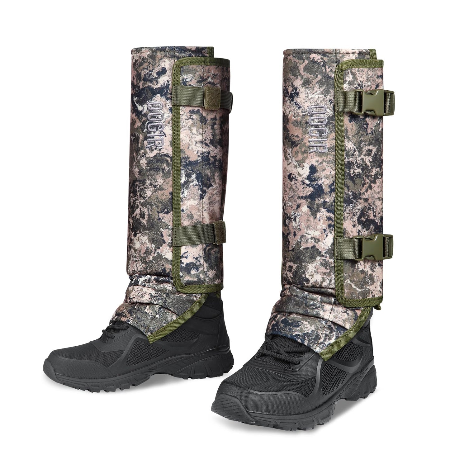 LUCKY CLOVER Snake Gaiters, Waterproof Snake Guards Bite Protection for Lower Legs, Snake Proof Gaiters Fit for Men & Women, Adjustable Size Snake Chaps for Hunting Hiking and Farm