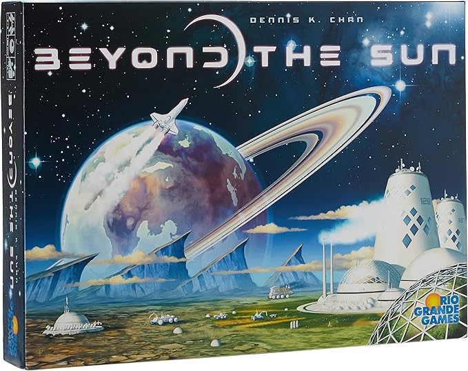 Rio Grande Games: Beyond The Sun Strategy Board Game Base Game 2 to 4 Players 90 to 120 Minute Play Time for Ages 14 and up