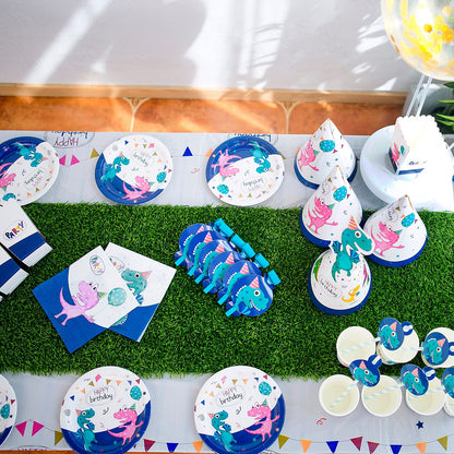 14" x 144" Artificial Grass Table Runner, Perfect for Parties, Birthdays, Restaurant Decoration, Bridal and Baby Showers, Spring, Fall Holidays, Receptions, Candy buffets, Dessert Tables, Wedding