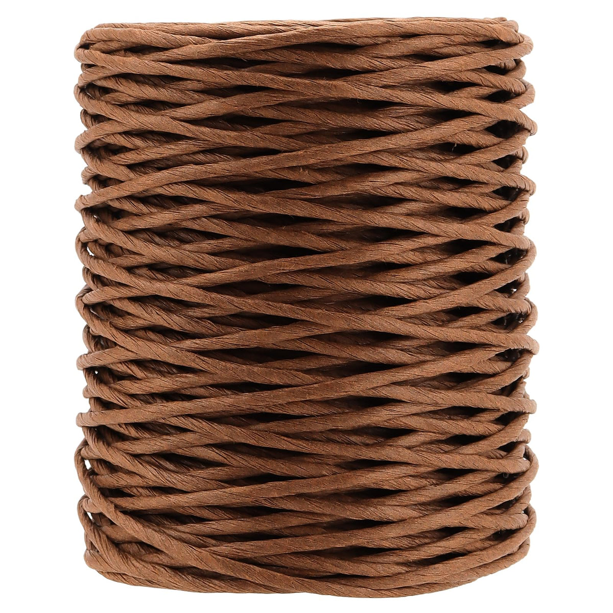 SHEUTSAN 4 PCS 2mm x 164ft Brown Floral Wire, 656ft Bind Wire Twine for Artificial Flower Making, DIY Projects