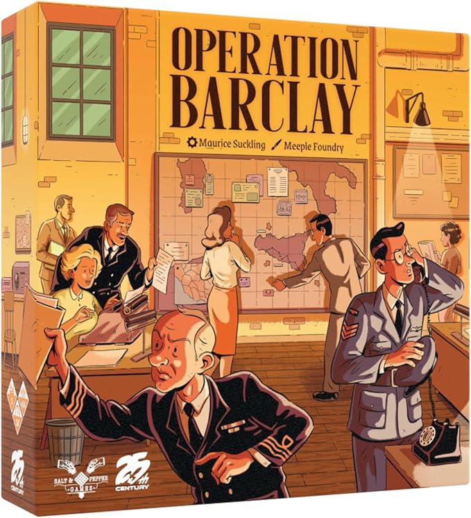 25th Century Games Operation Barclay 2 Players | 25-40 Minute Playing Time